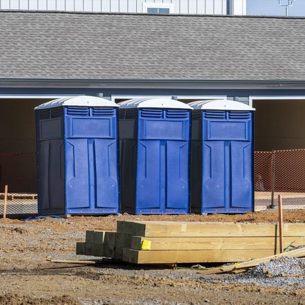 Heavy-duty construction site porta potty in Sherwood, Arkansas